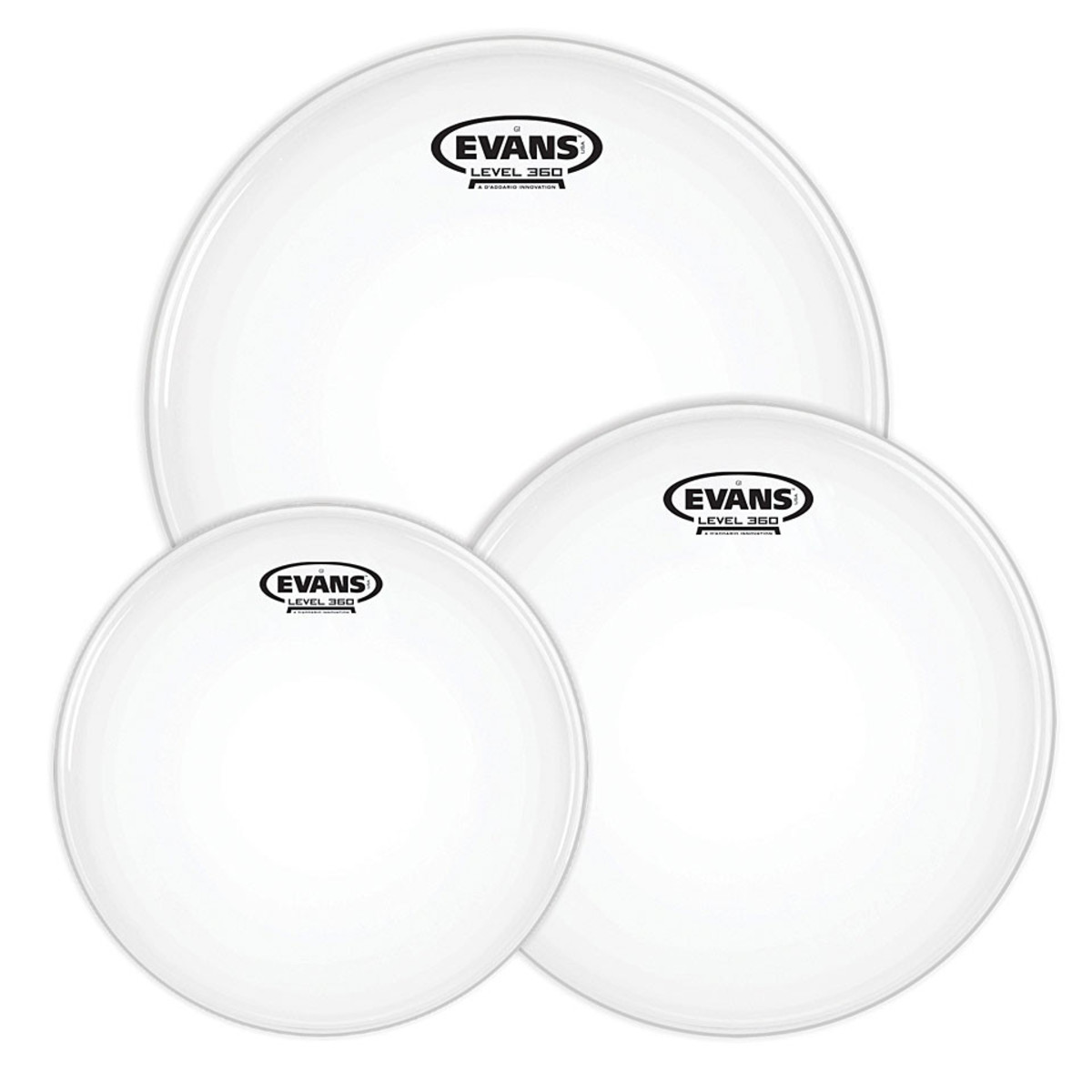 Evans Level 360 G1 Coated Drum Heads 